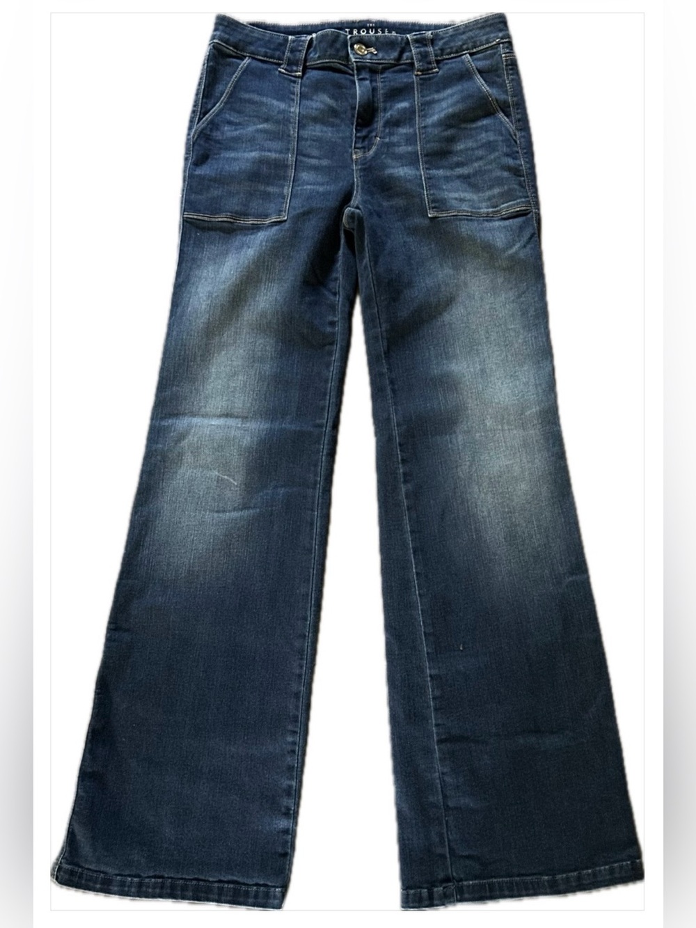 White House Black Market Trouser Jeans Sz 8